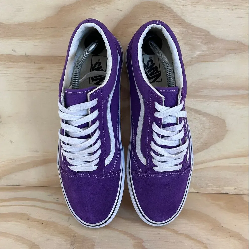 Vans Off The Wall - Old Skool - Sneakers - Purple - Men's - 11 - Picture 7 of 9